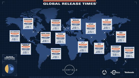 《星空》全球解鎖時間公布：9.1早8點開玩！