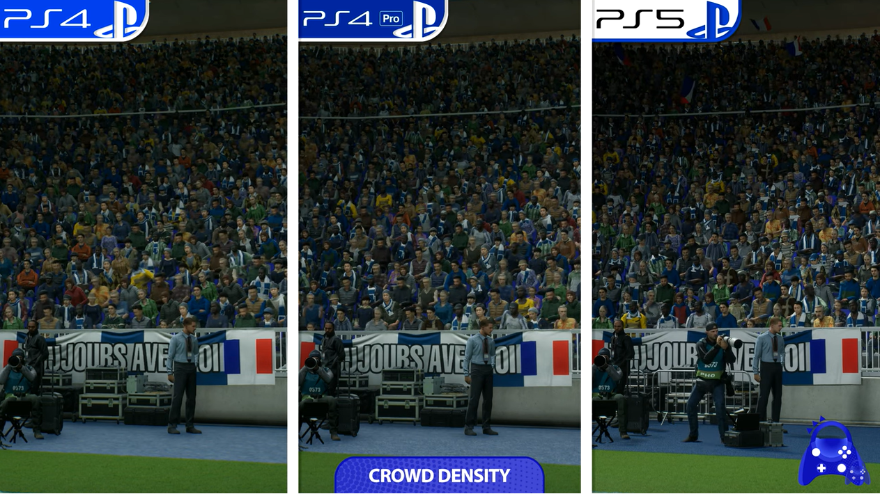 《實況足球2024》各版本圖形對比 PS5版改進明顯