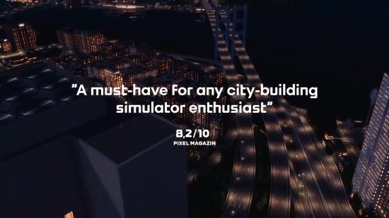 《都市天際線2》媒體贊譽宣傳片：僅一家給出滿分