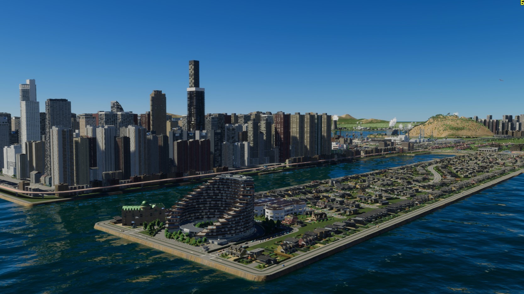 《都市天際線2》城市布局思路分享