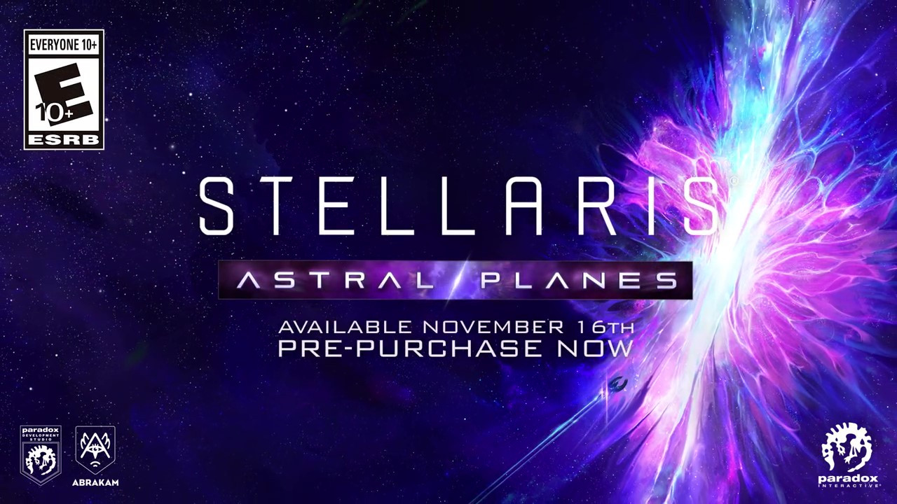 《群星》DLC「Astral Planes」發售日預告 11月16日發售