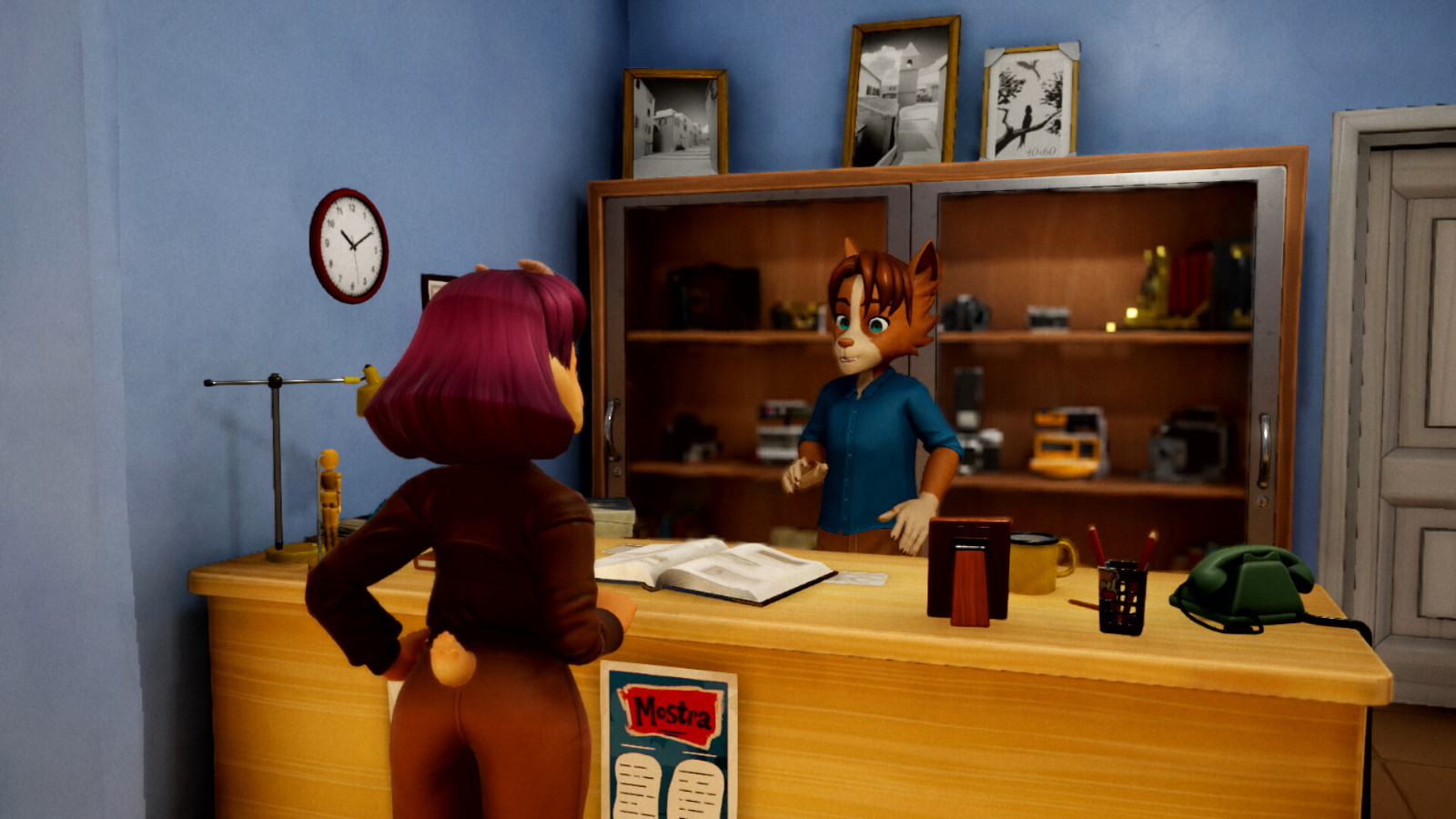 劇情驅動的3D生活模擬遊戲《On Your Tail》STEAM頁面上線 明年發售