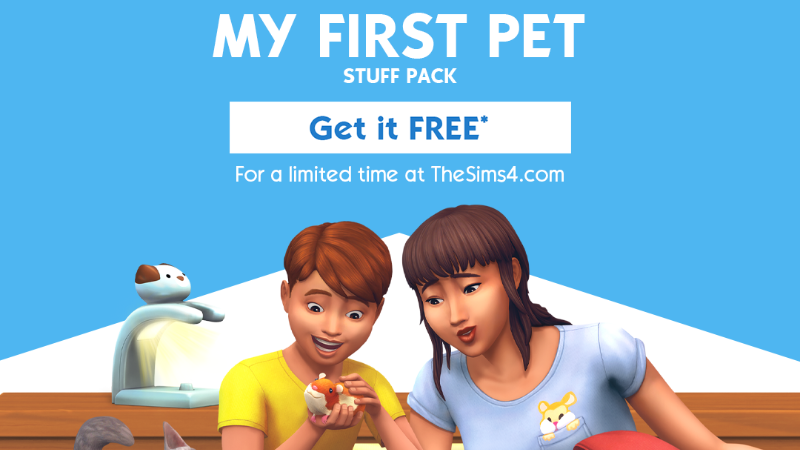STEAM喜加一：《模擬人生4》DLC「我的第一隻寵物組合」免費領