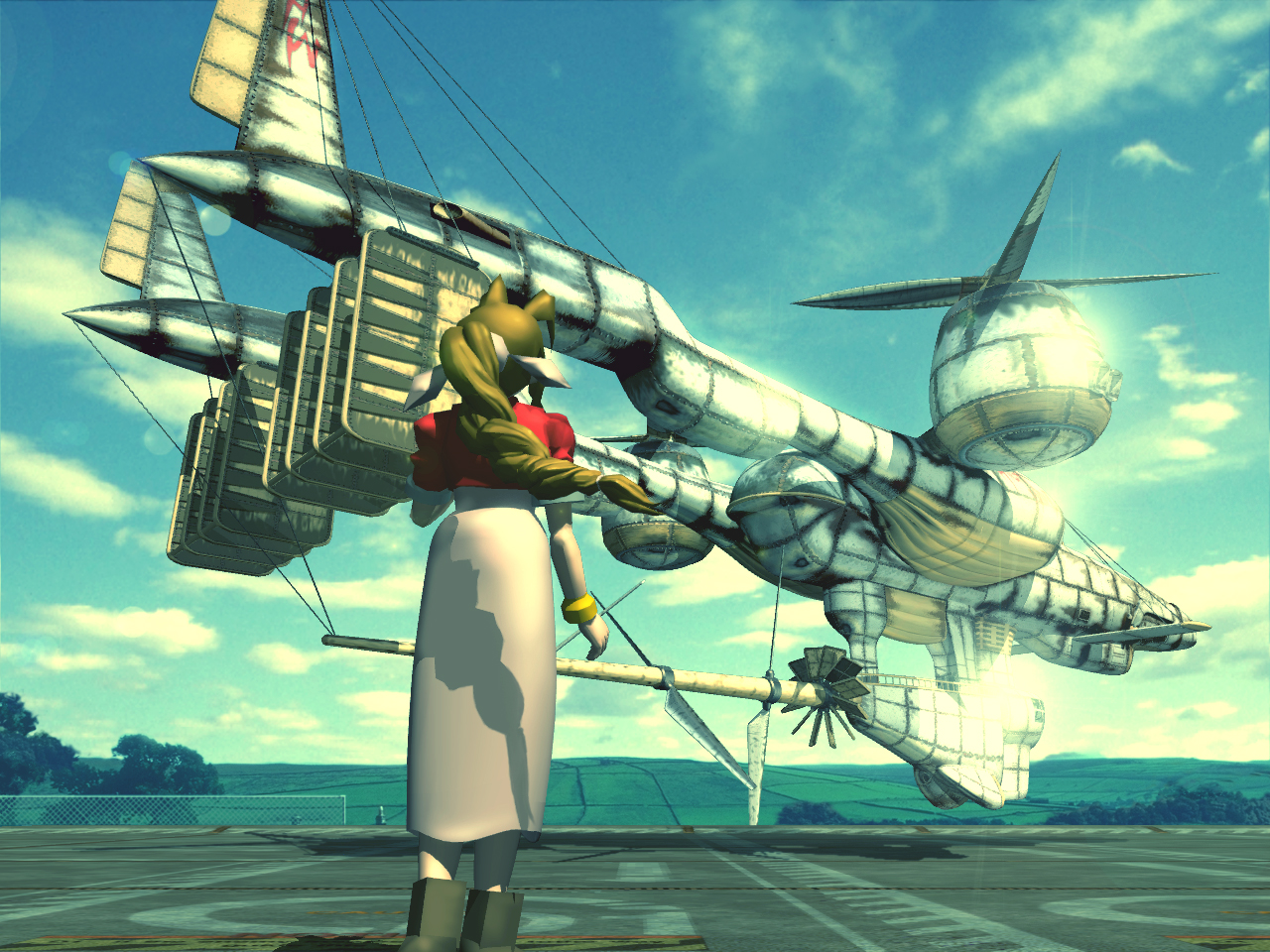 《最終幻想7重製版》官方曬愛麗絲與飛艇新舊對比圖