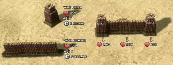 《世紀帝國3決定版》圍牆改進介紹