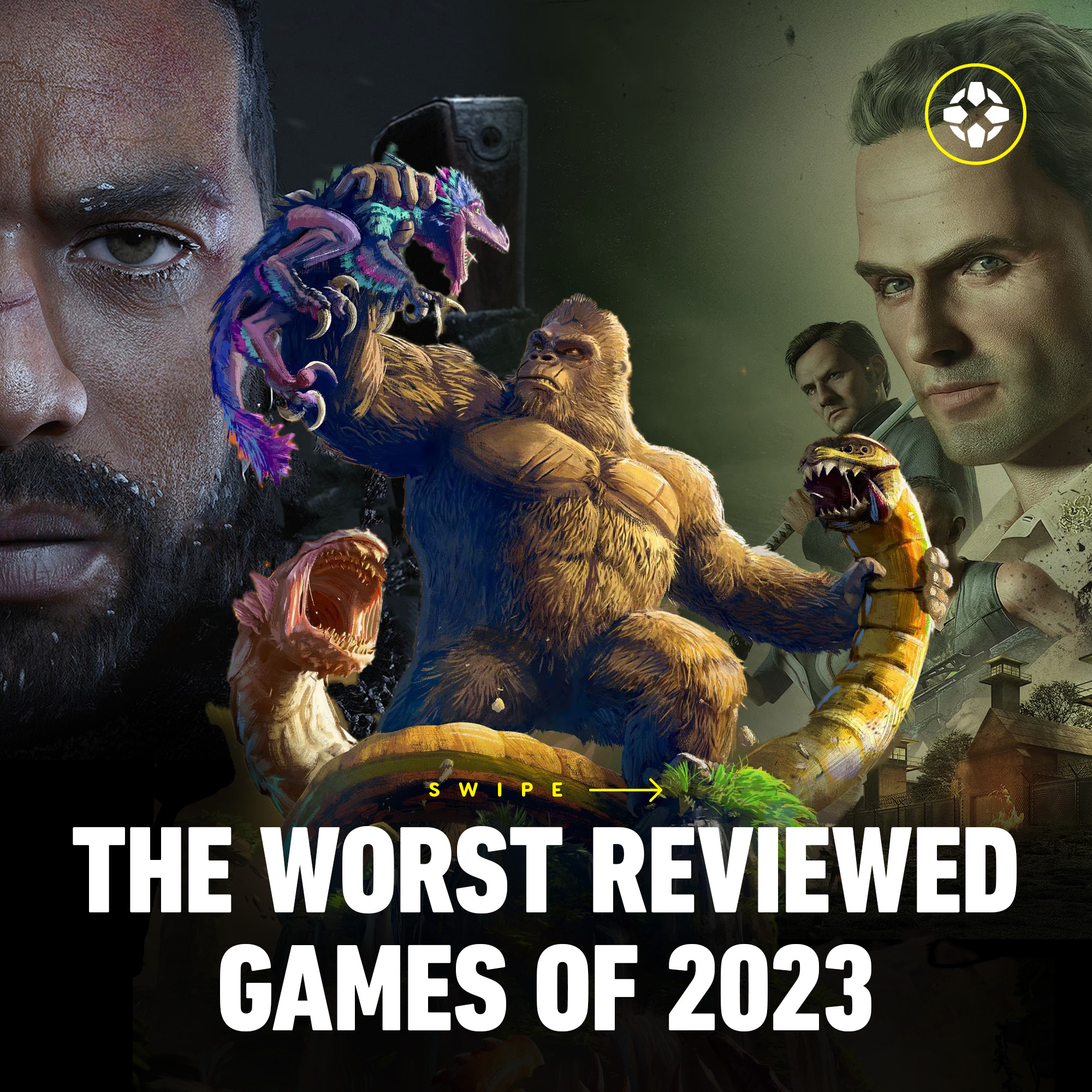 2023年IGN 4分及以下遊戲共21款《浩劫前夕》是真神