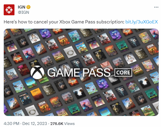 IGN企圖挽回Xbox用戶？現已發布PS+退訂教程