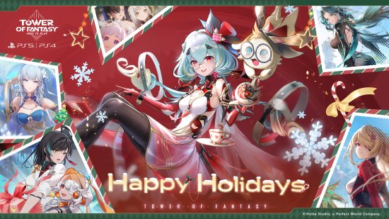 PS發布各遊戲廠商節日賀圖 共同慶祝聖誕佳節