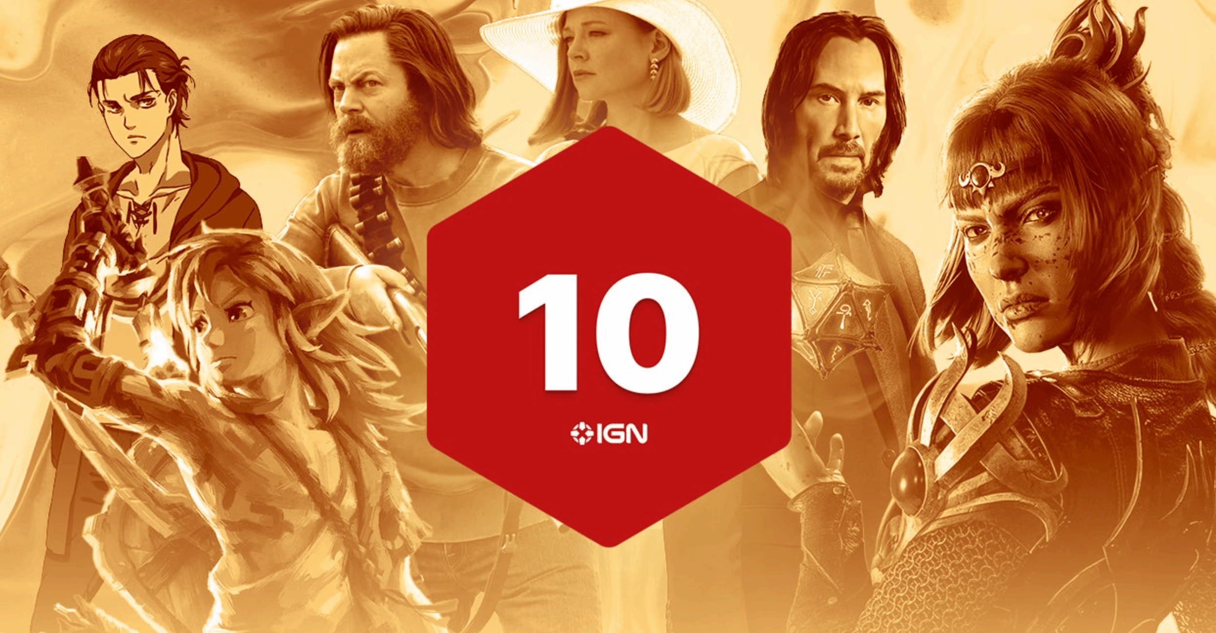 IGN年度滿分遊戲作品盤點：《柏德之門3》、《王淚》等