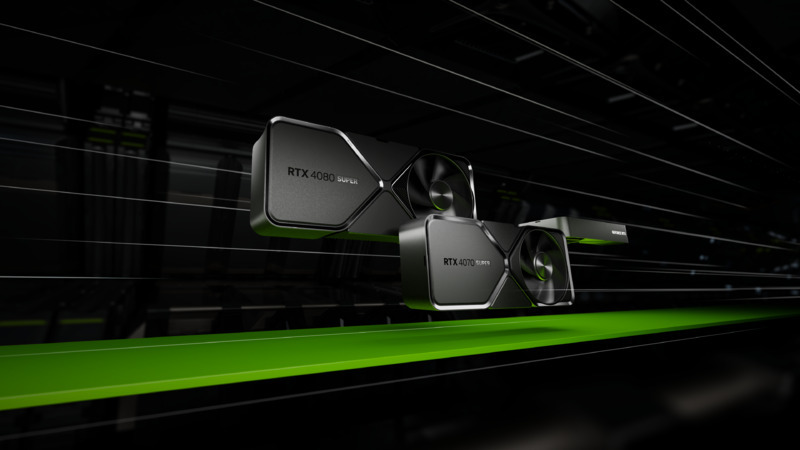 RTX 40 SUPER系列GPU，與帶來遊戲革新的AI NPC一同到來