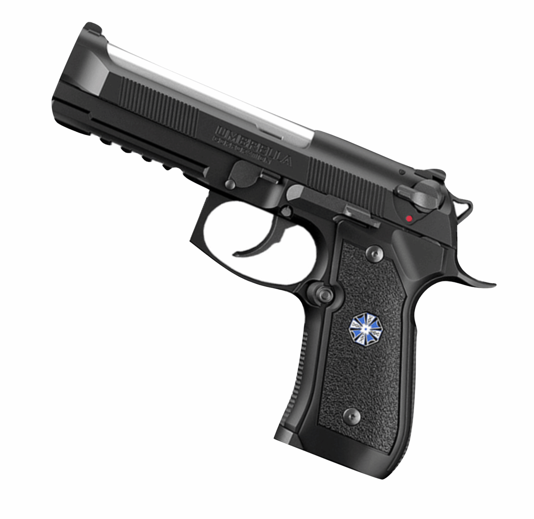CAPCOM再版《惡靈古堡7》威斯克手槍 藍色保護傘專用