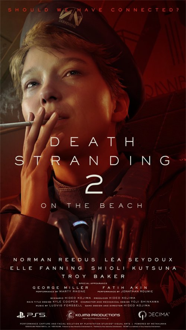 小島秀夫公布《死亡擱淺2》海報：涵蓋主角團和新反派