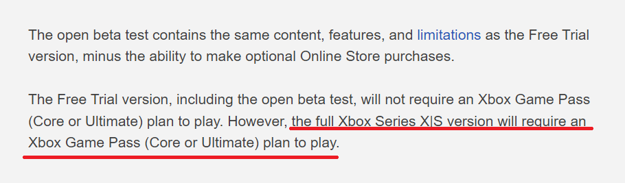 區別對待？《最終幻想14》Xbox版必須訂閱XGPU/C才能玩