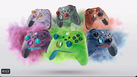 Xbox全新手把正式公布：五彩斑斕 任你選擇！