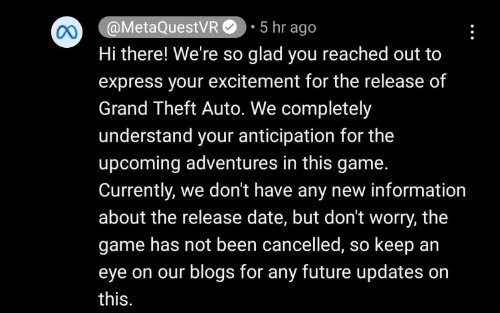 VR版《俠盜獵車手聖安地列斯》並未被砍：遊戲仍在開發