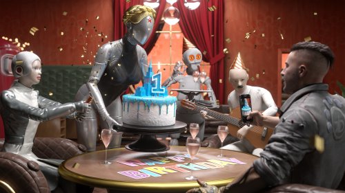 《原子之心》公開1周年賀圖！雙生舞伶為你呈上蛋糕