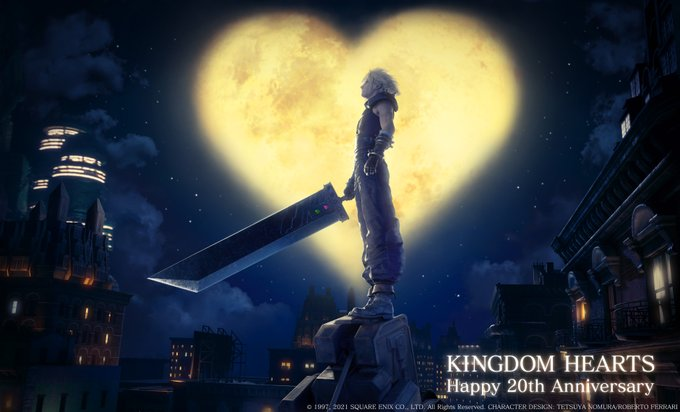《王國之心》為《最終幻想7重生》的發售表示祝賀