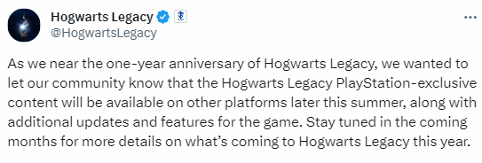 《霍格華茲的傳承》將於夏季推出免費更新 開放PS獨占內容