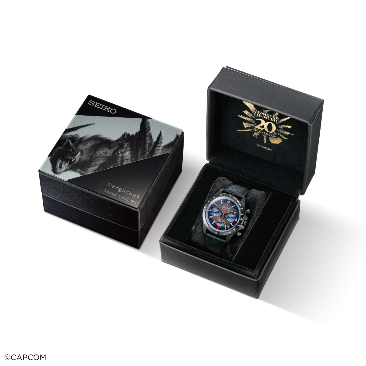 精工推出《魔物獵人》20周年聯名限定手錶限量2000