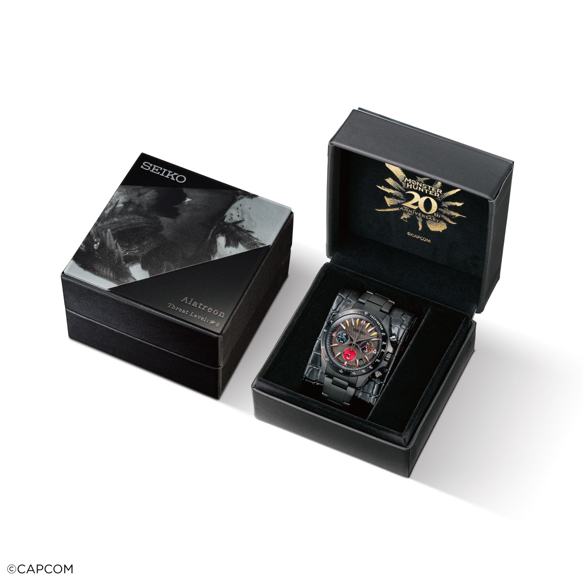 精工推出《魔物獵人》20周年聯名限定手錶限量2000