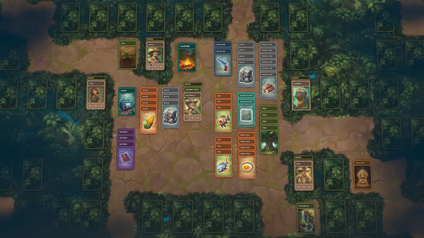 肉鴿卡牌遊戲《卡牌探險雨林迷蹤》上架STEAM