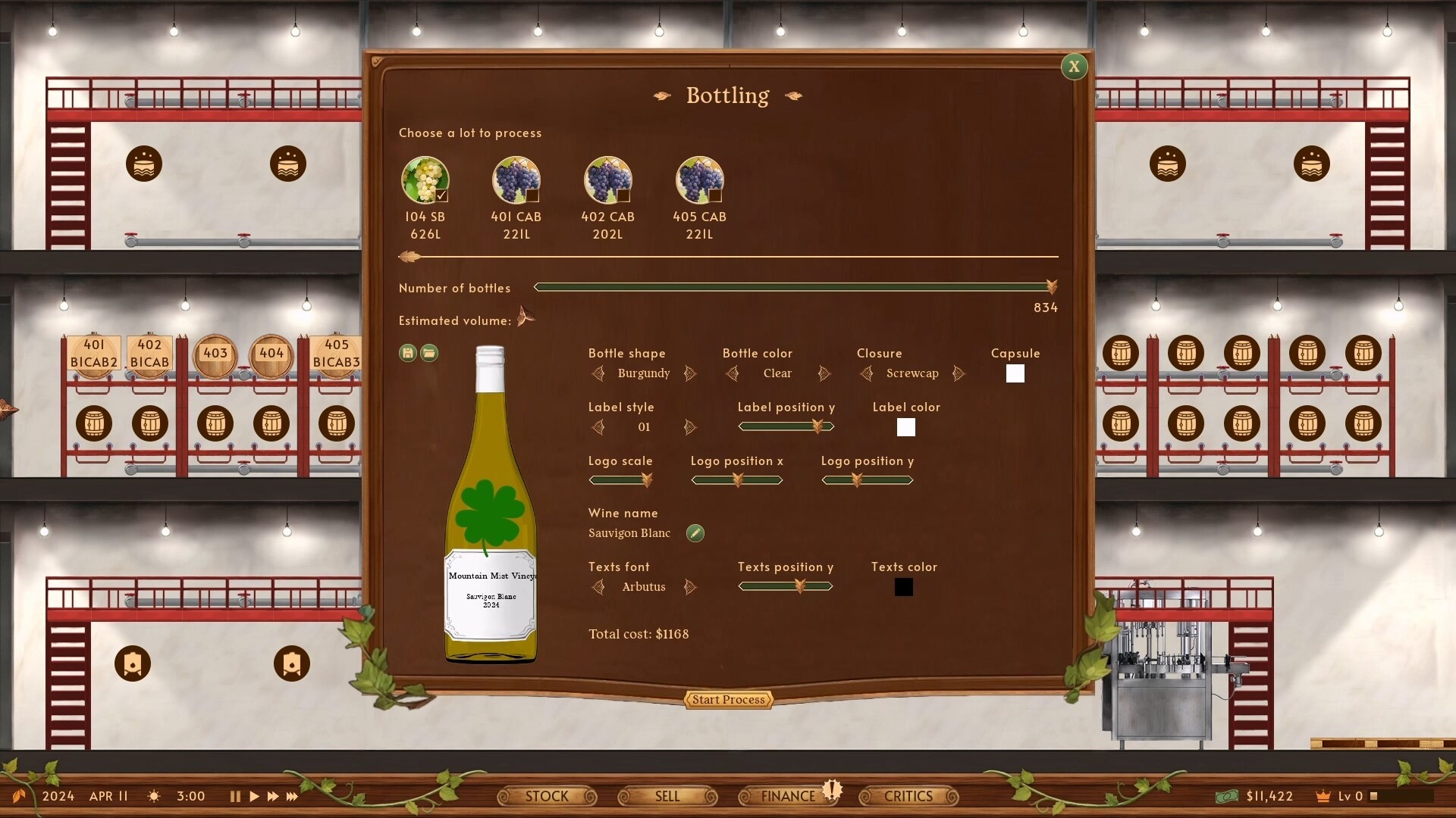 沙盒釀酒模擬遊戲《酒莊模擬器》STEAM發售帶中文