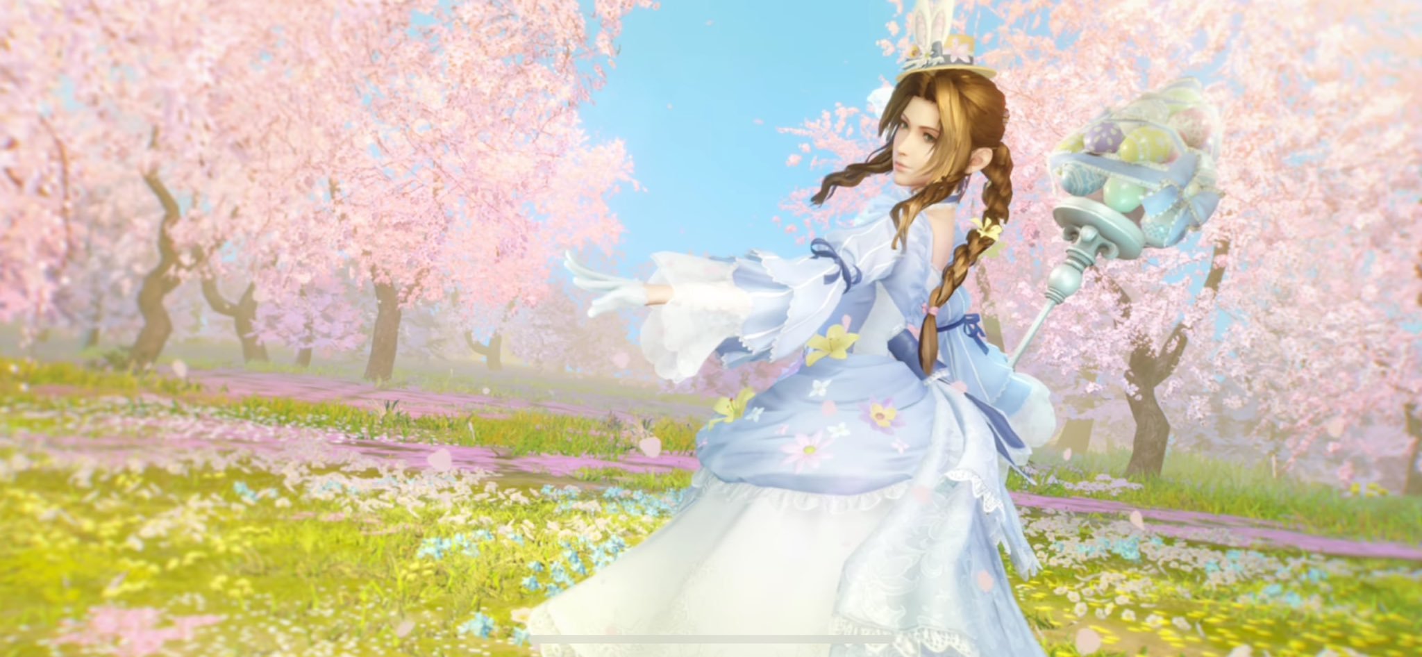 藍白禮服十分誘人《最終幻想7EC》愛麗絲復活節服裝公布