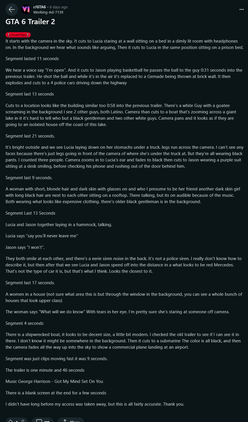 《俠盜獵車手6》未公布預告音頻泄露 背景音樂與爆料一致