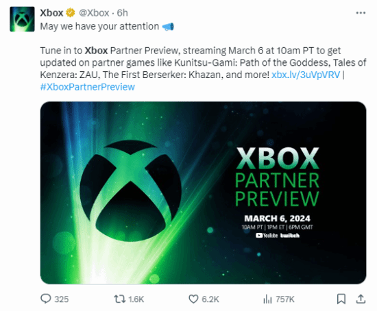 Xbox新發布會官宣！EA、CAPCOM等第三方廠商新作亮相