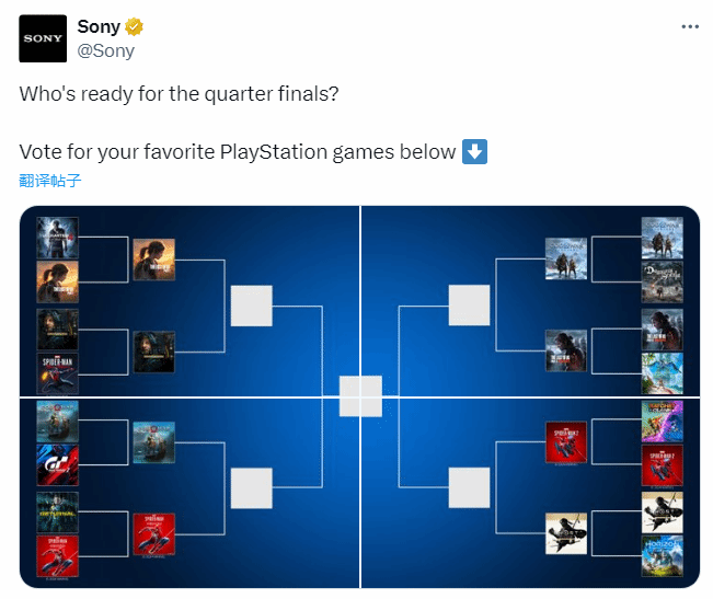 SONY票選PS人氣遊戲活動進行中：四強結果即將揭曉！
