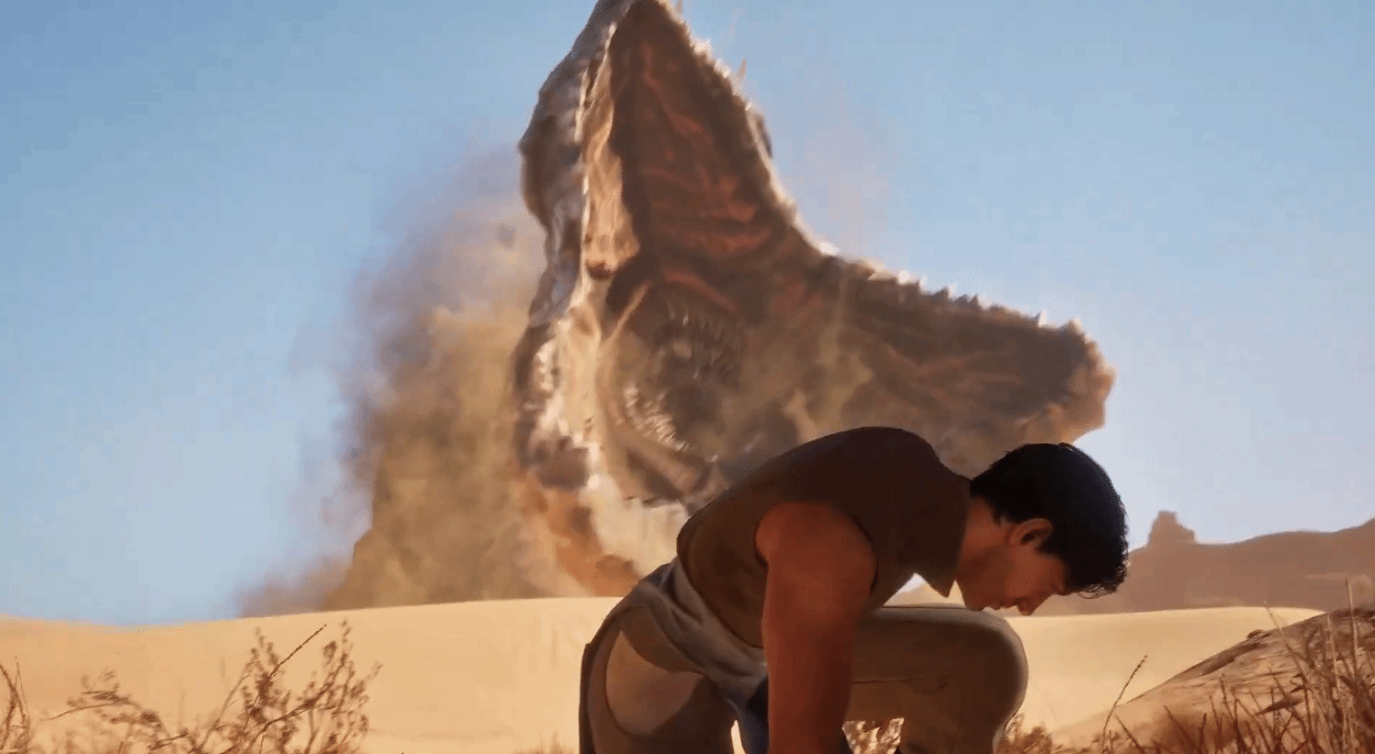 《沙丘覺醒》虛幻5.2引擎宣傳片：巨大沙蟲來襲！