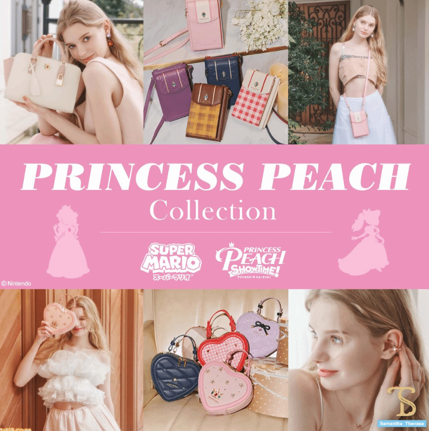 日本知名品牌推出《碧姬公主》周邊：粉紅甜美少女風