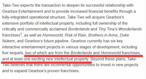 Gearbox正在開發《邊緣禁地》新作 還有全新IP項目