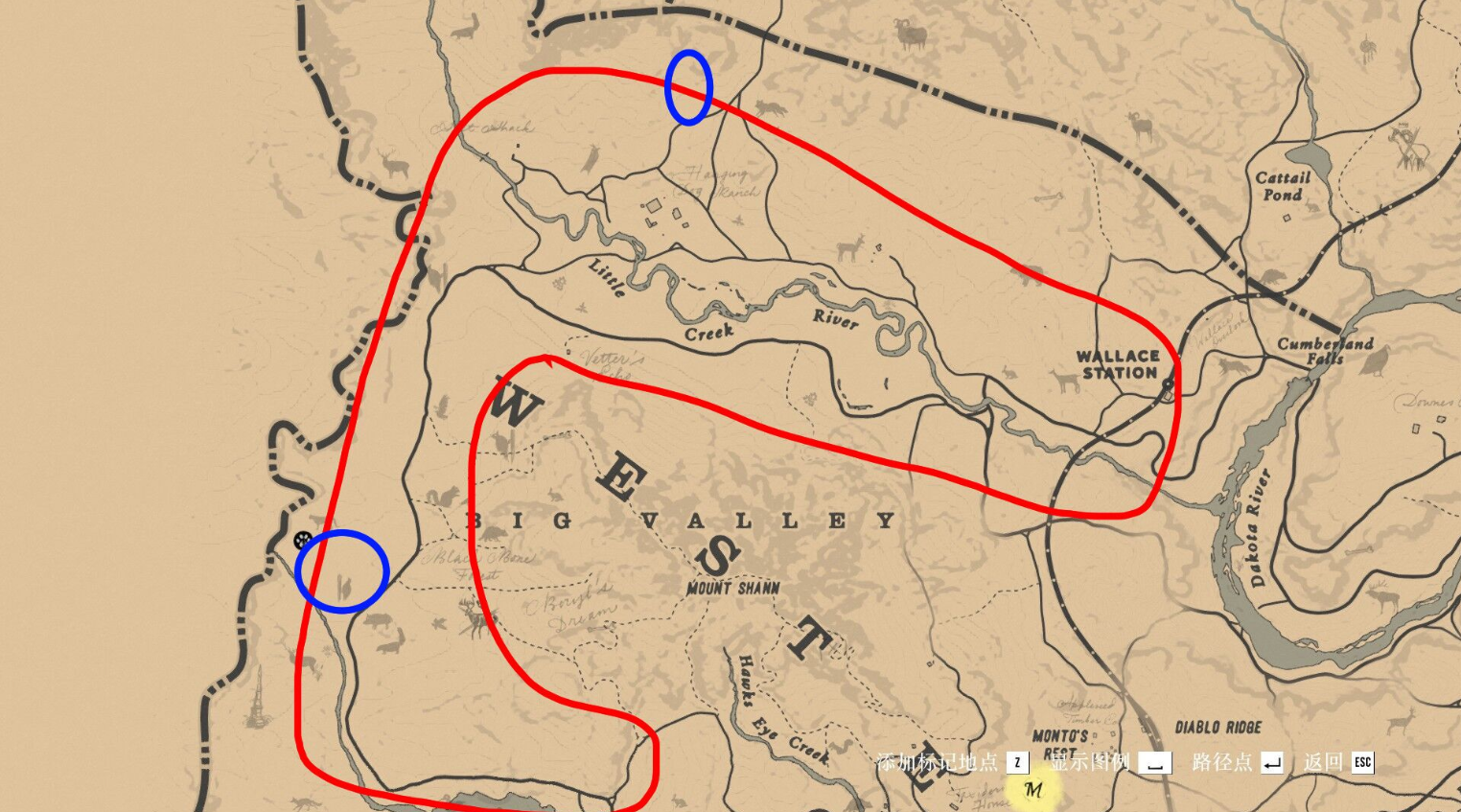 《碧血狂殺2》遊戲狩獵大山谷區域有什麼特點