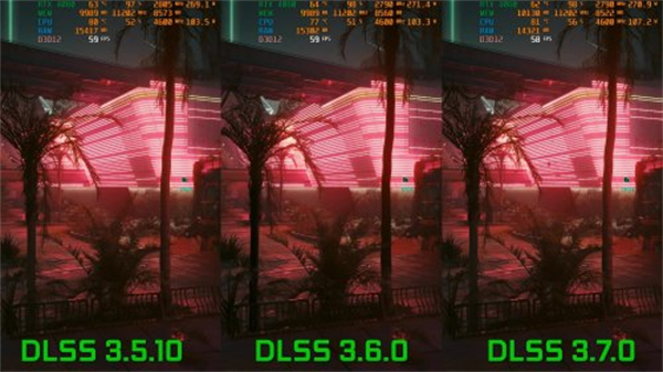 《電馭叛客2077》DLSS3.7對比視頻發布：視覺改進提升明顯