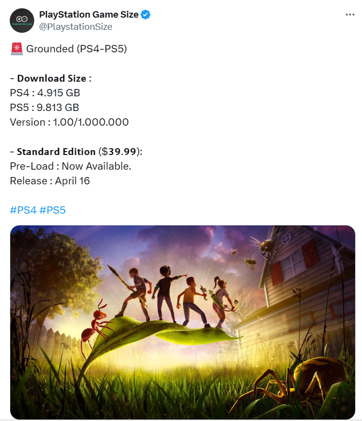 PS版《禁閉求生》所需容量透露：PS4約5GB、PS5約10GB