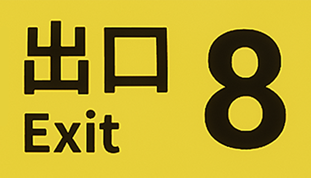步行模擬遊戲《８號出口》4月17日正式發售swicth