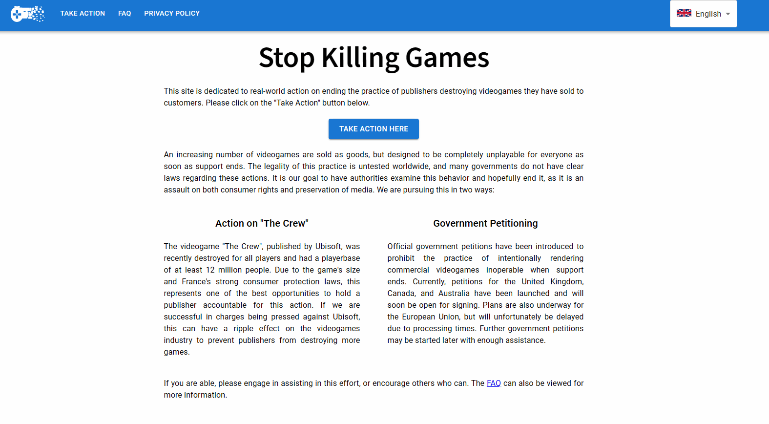 育碧《飆酷車神》停運後無法遊玩：玩家發出維權倡議