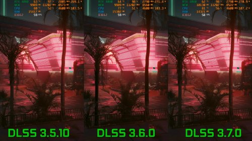 《電馭叛客2077》DLSS3.7同舊版本對比：顯著的視覺改進！