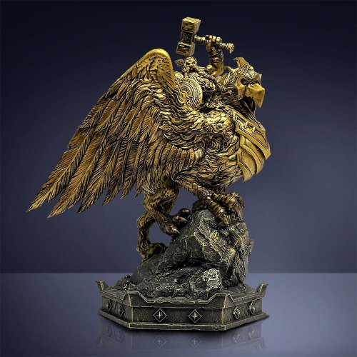 《魔獸世界》地心之戰實體典藏版公布 包含獅鷲騎士雕像