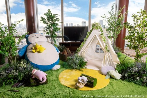 東京君悅酒店推出寶可夢Sleep聯動套房 和卡比獸一起睡