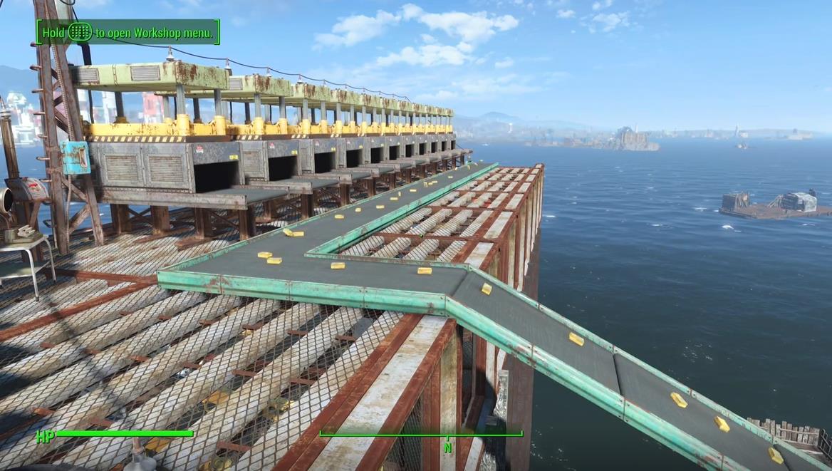 《異塵餘生4》玩家利用定居點建造了一座自動化彈藥工廠